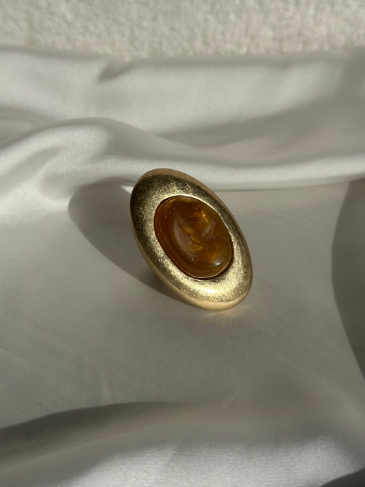 MAXI ANILLO ALARGADO PIEDRA