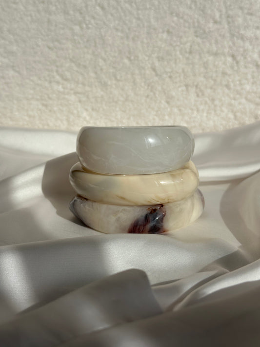 SET 3 MAXI PULSERAS ACRÍLICAS