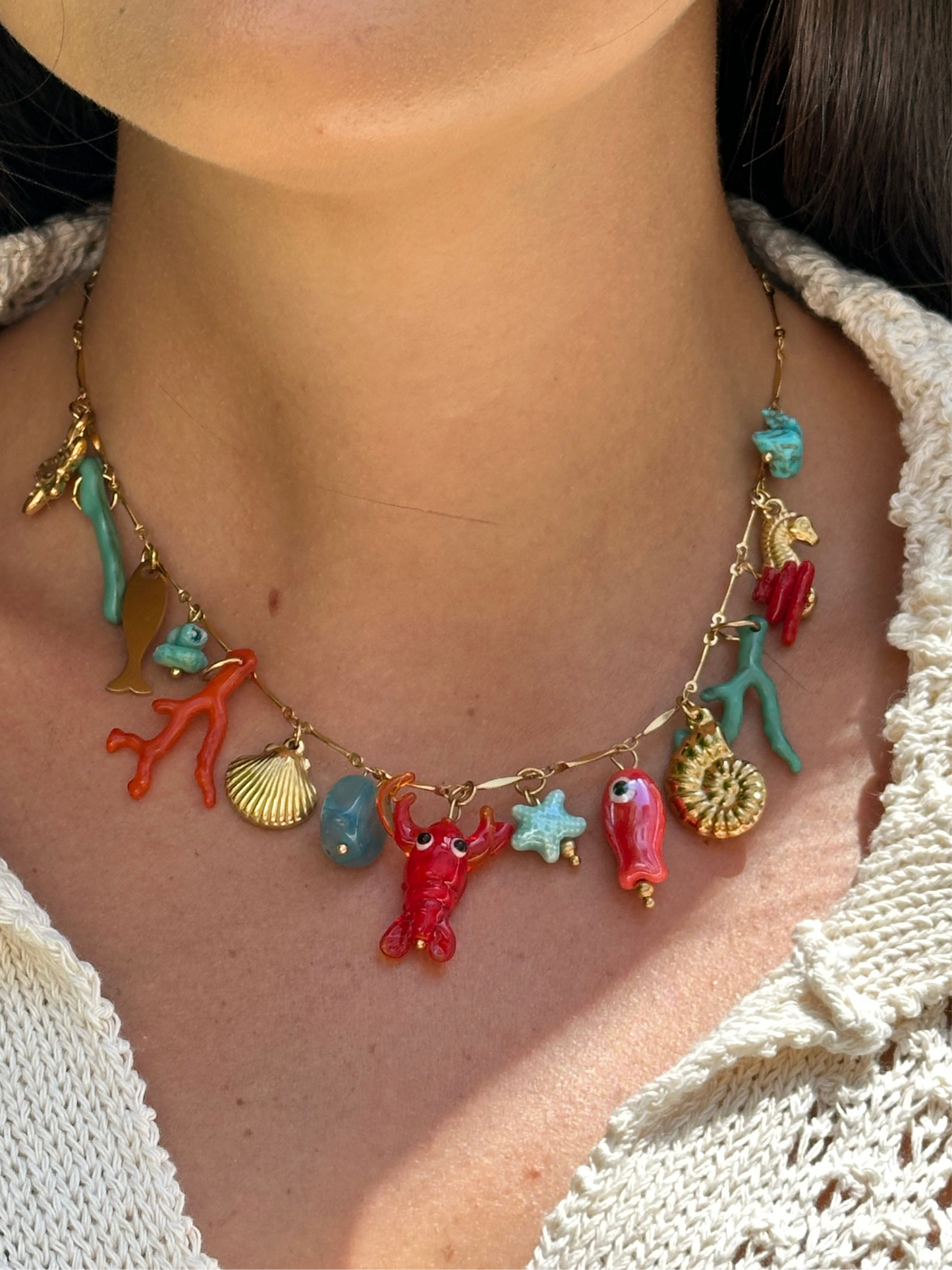 COLLAR CADENA CHARMS