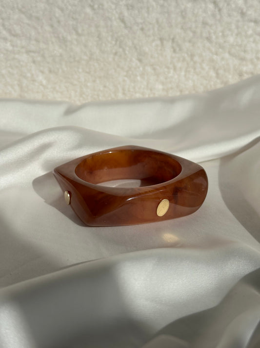 MAXI PULSERA MARRÓN