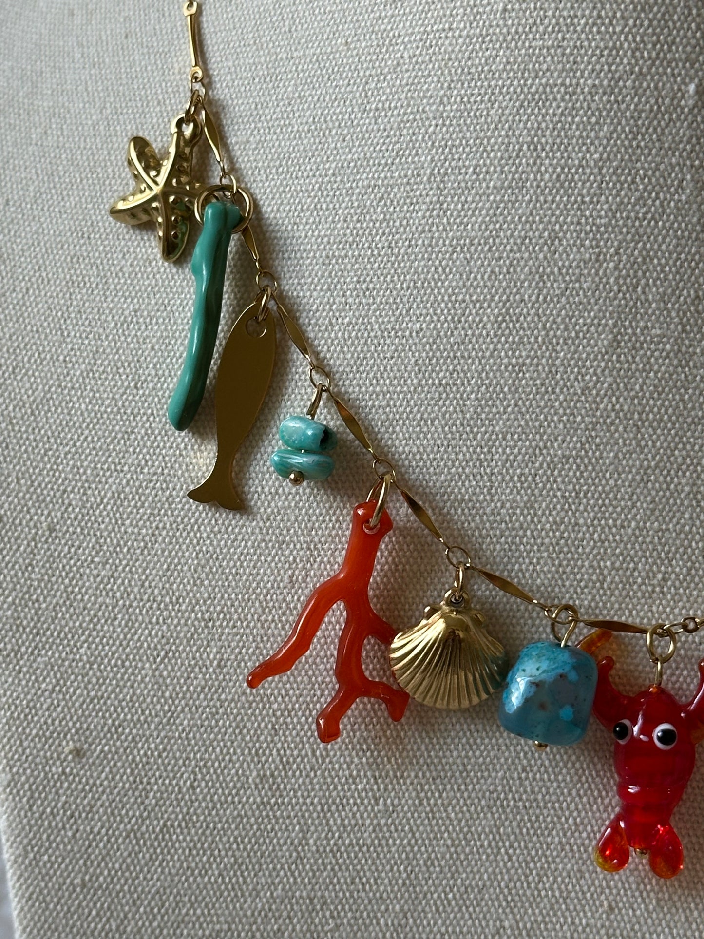 COLLAR CADENA CHARMS