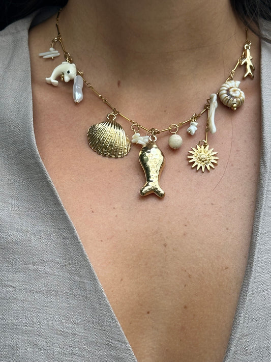 COLLAR CADENA CHARMS