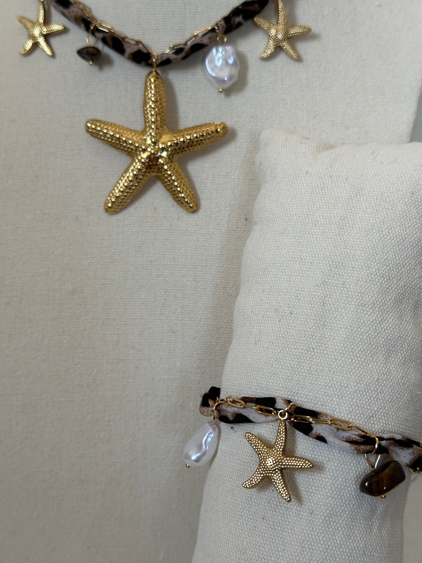 PULSERA ANIMAL PRINT CHARMS