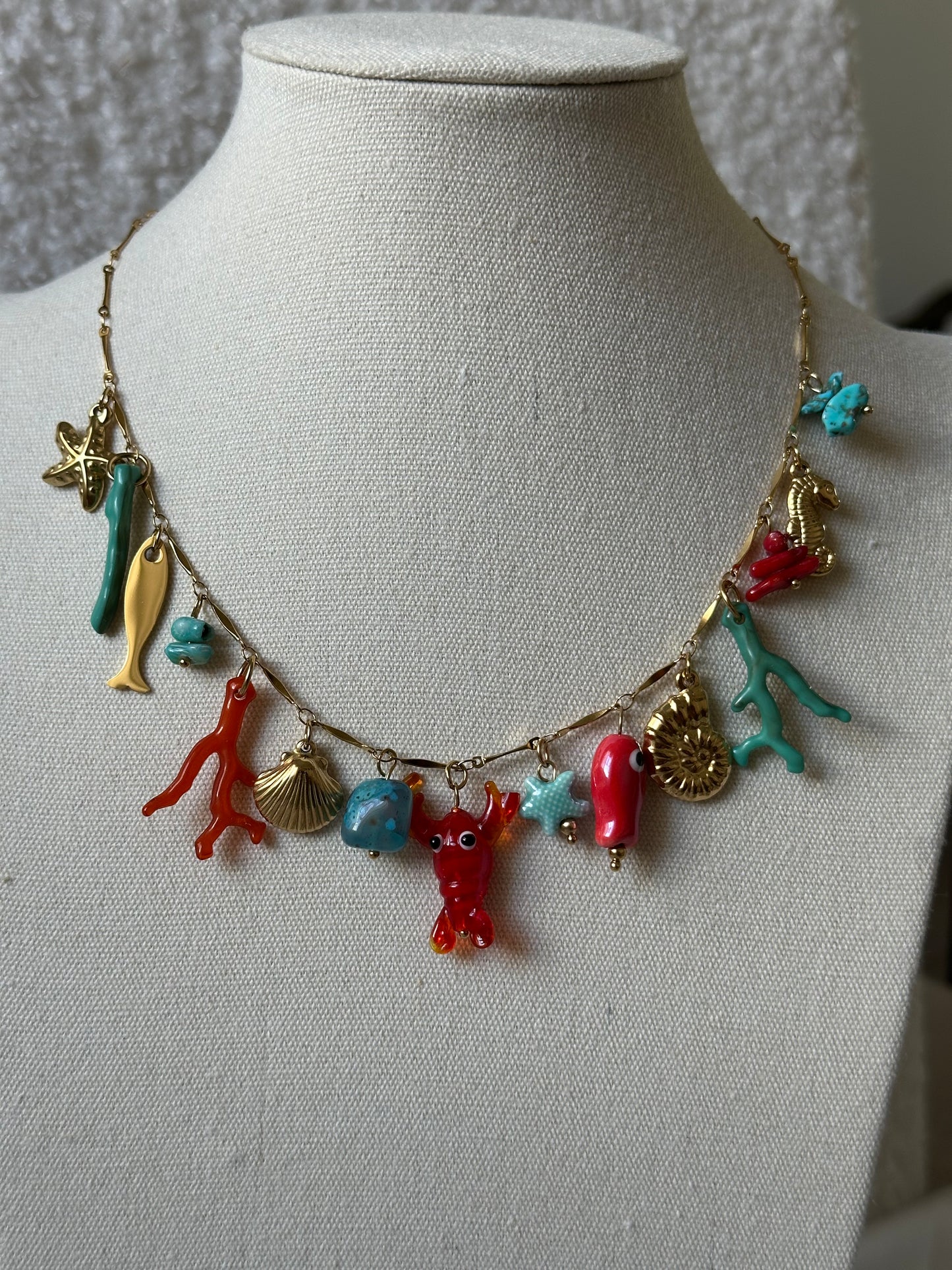 COLLAR CADENA CHARMS