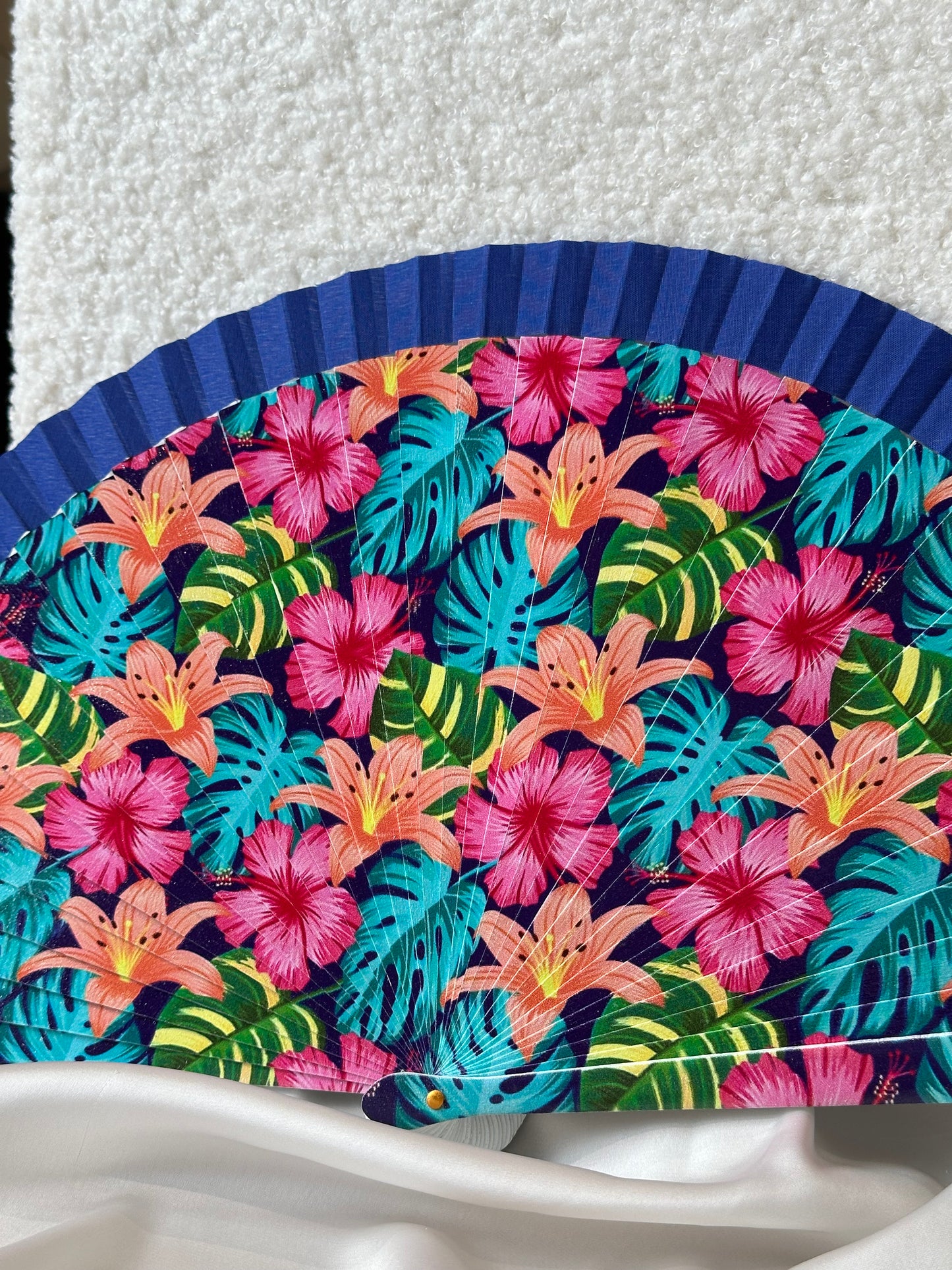 ABANICO ESTAMPADO FLORAL