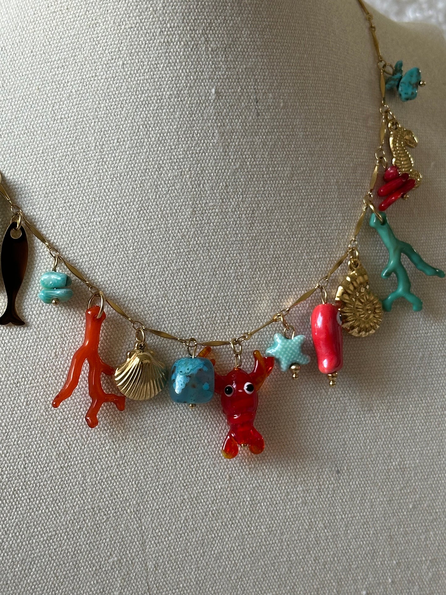 COLLAR CADENA CHARMS