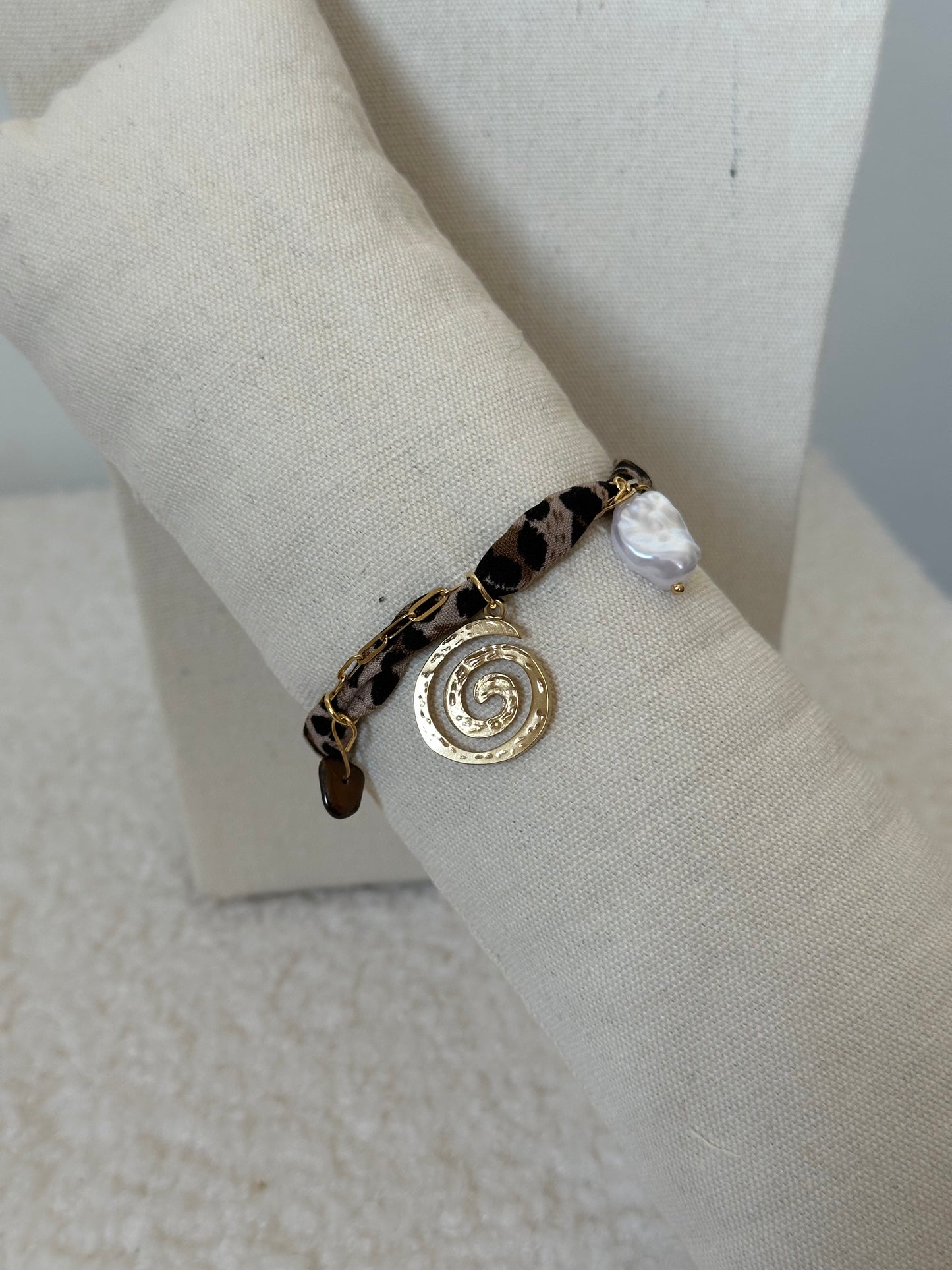 PULSERA ANIMAL PRINT CHARMS