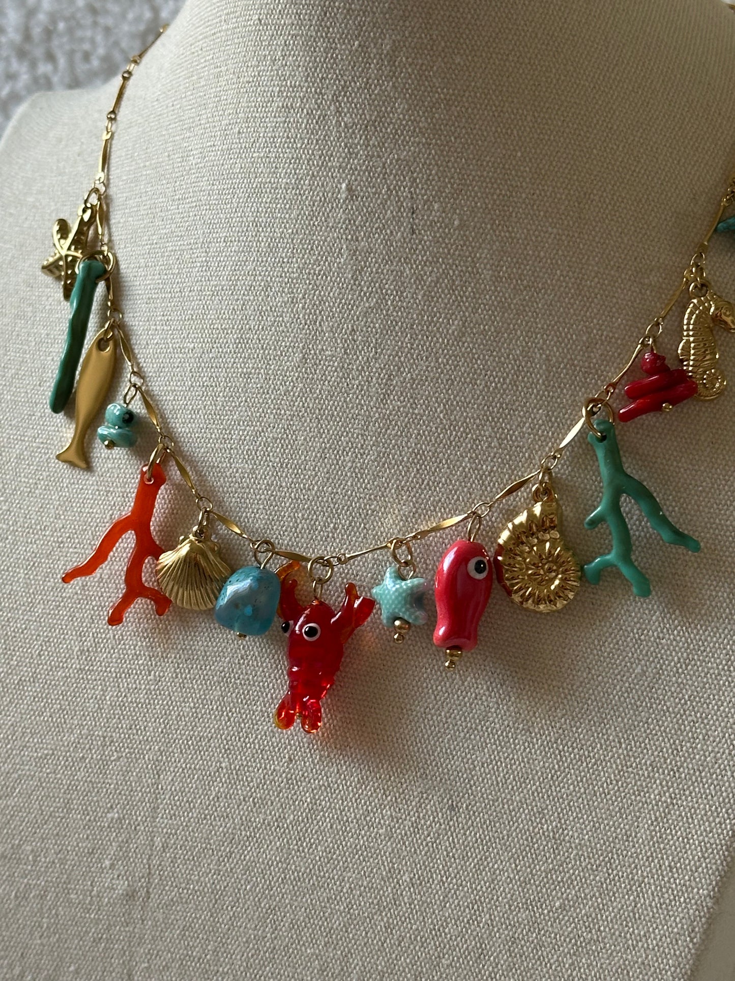 COLLAR CADENA CHARMS