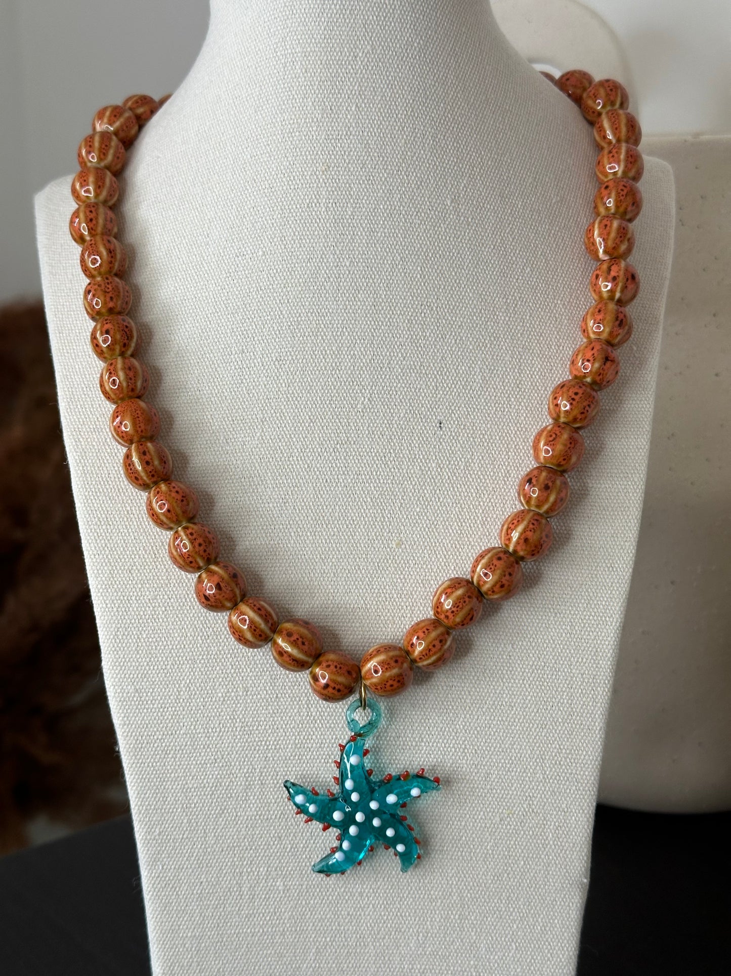 COLLAR STARFISH TURQUESA (PREVENTA)