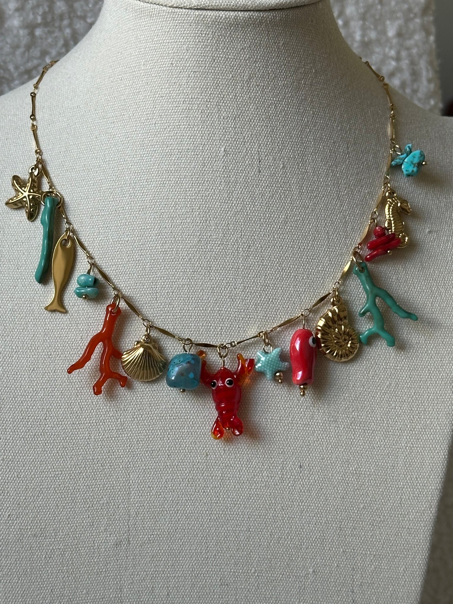 COLLAR CADENA CHARMS