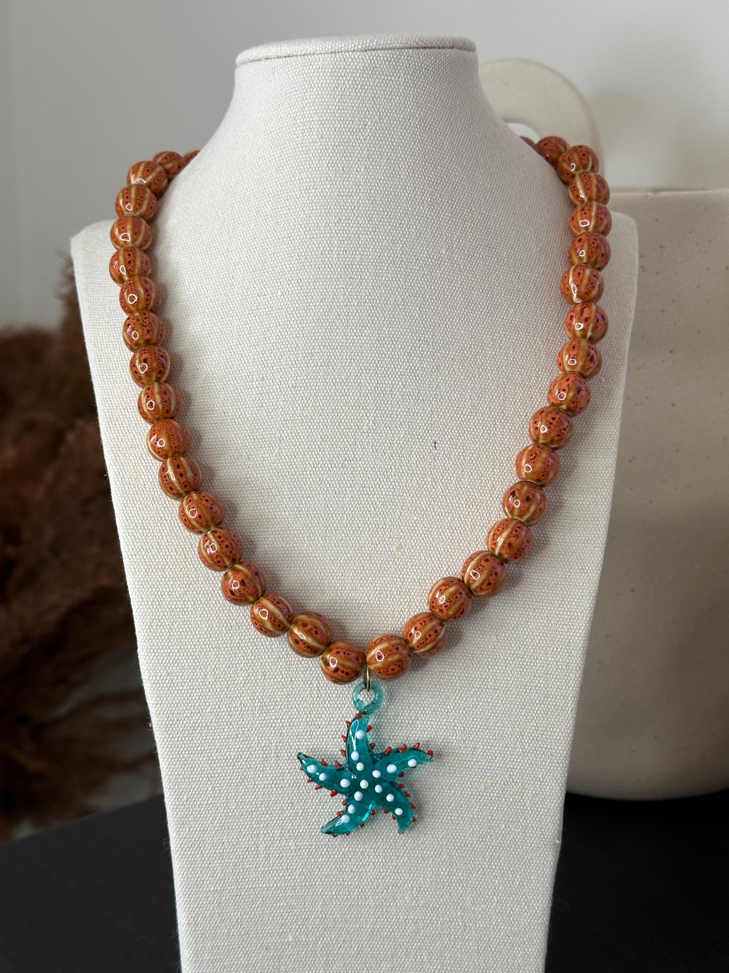 COLLAR STARFISH TURQUESA (PREVENTA)