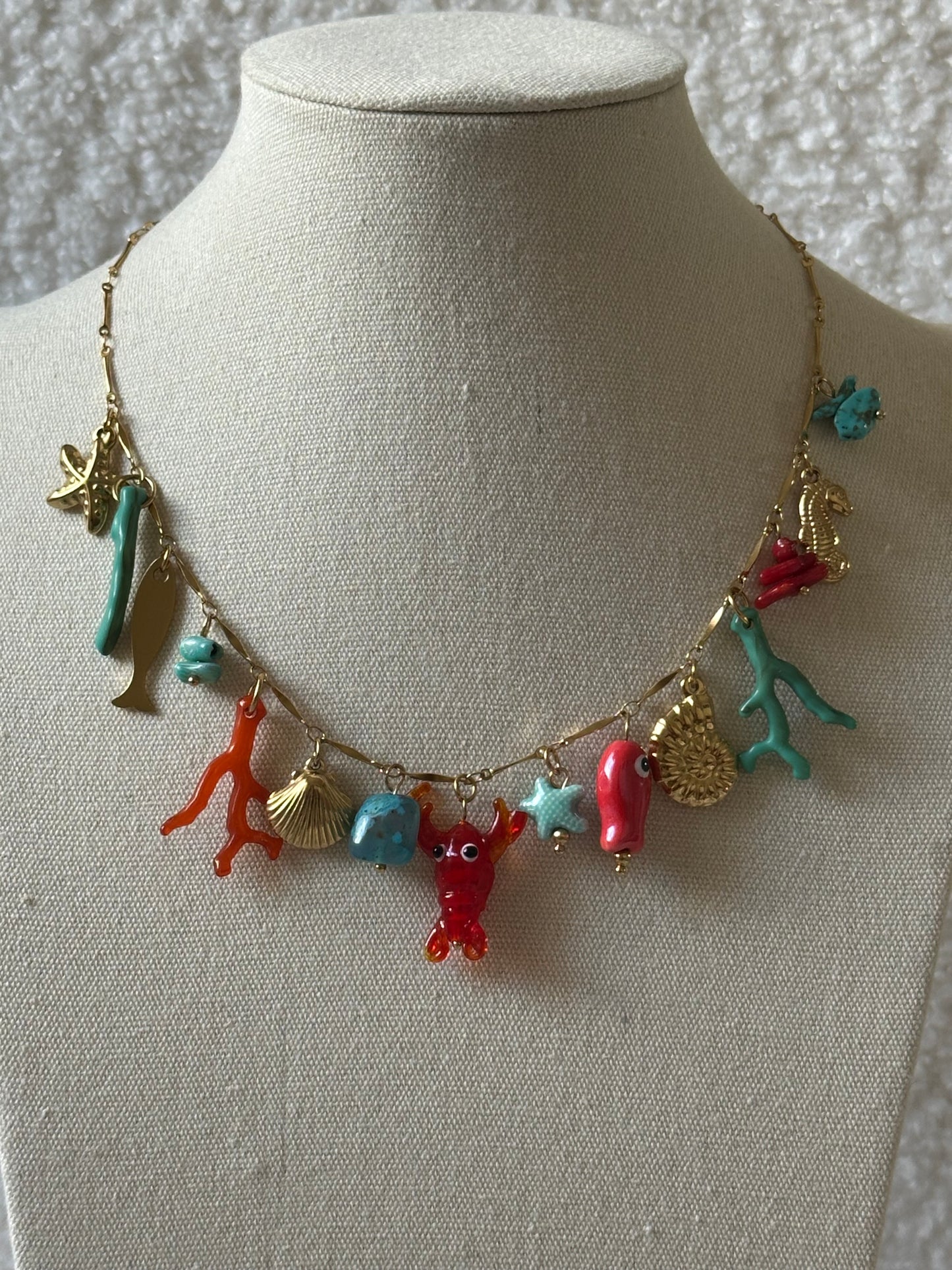 COLLAR CADENA CHARMS