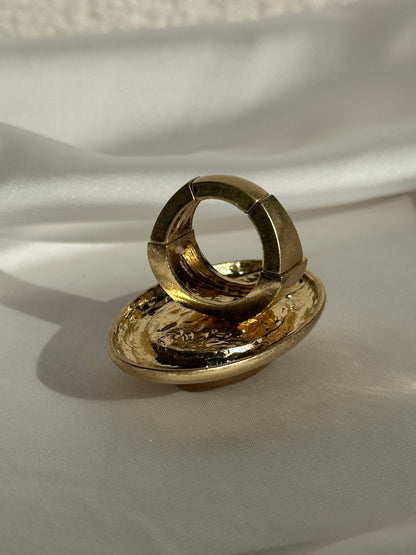 MAXI ANILLO ALARGADO PIEDRA