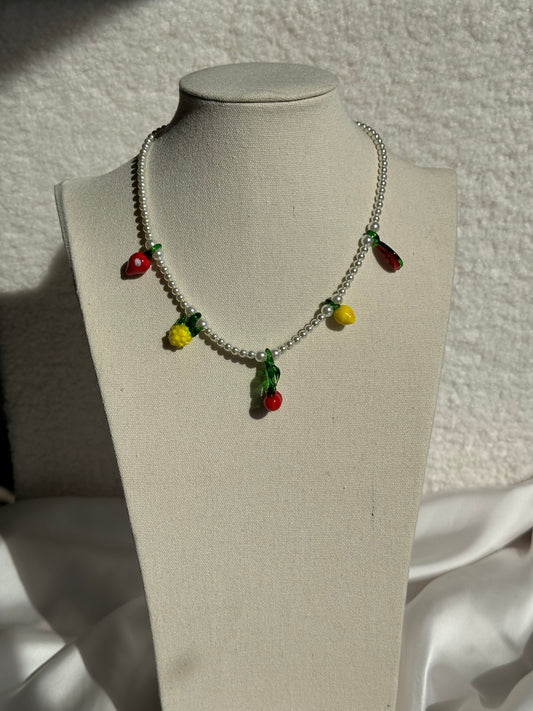 COLLAR PERLAS FRUTAS