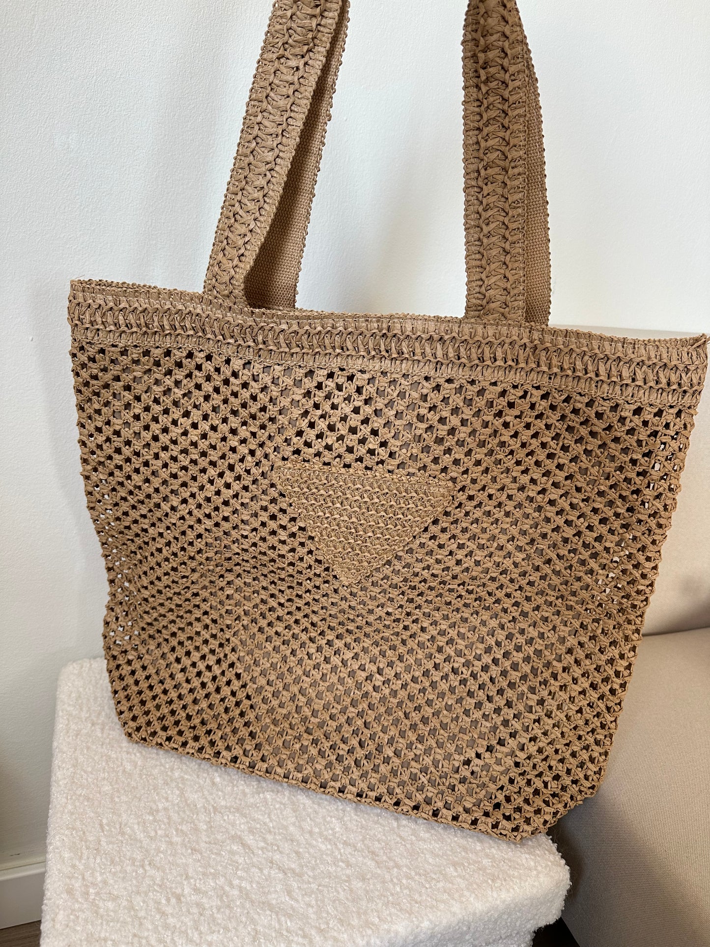 BOLSO PLAYA RAFIA