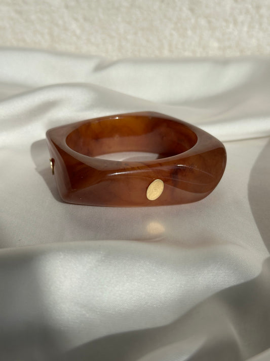 MAXI PULSERA MARRÓN
