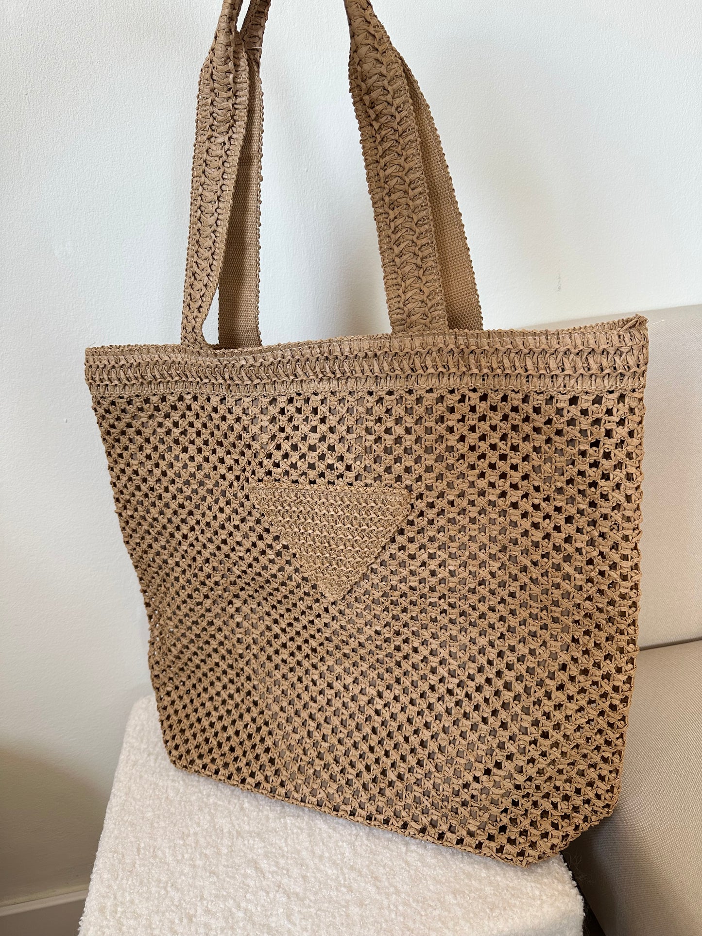 BOLSO PLAYA RAFIA