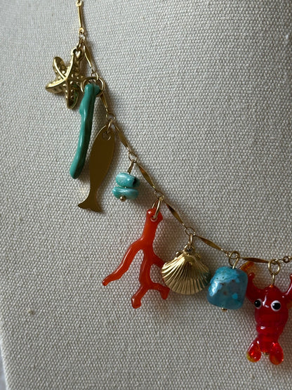 COLLAR CADENA CHARMS