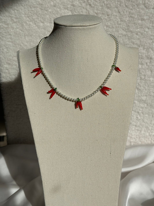 COLLAR PERLAS JALAPEÑOS
