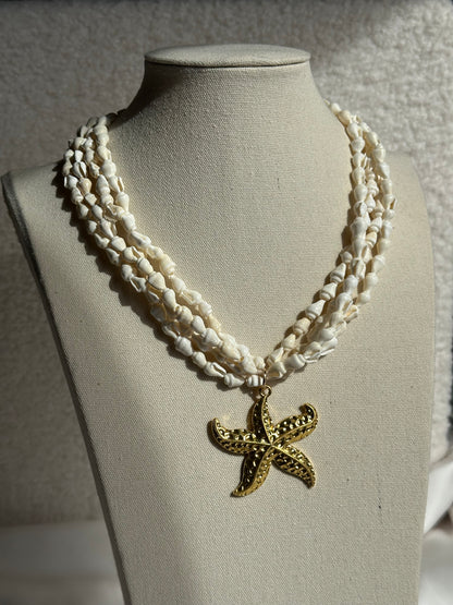 COLLAR CONCHAS ESTRELLA