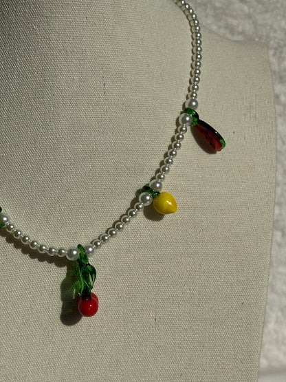 COLLAR PERLAS FRUTAS
