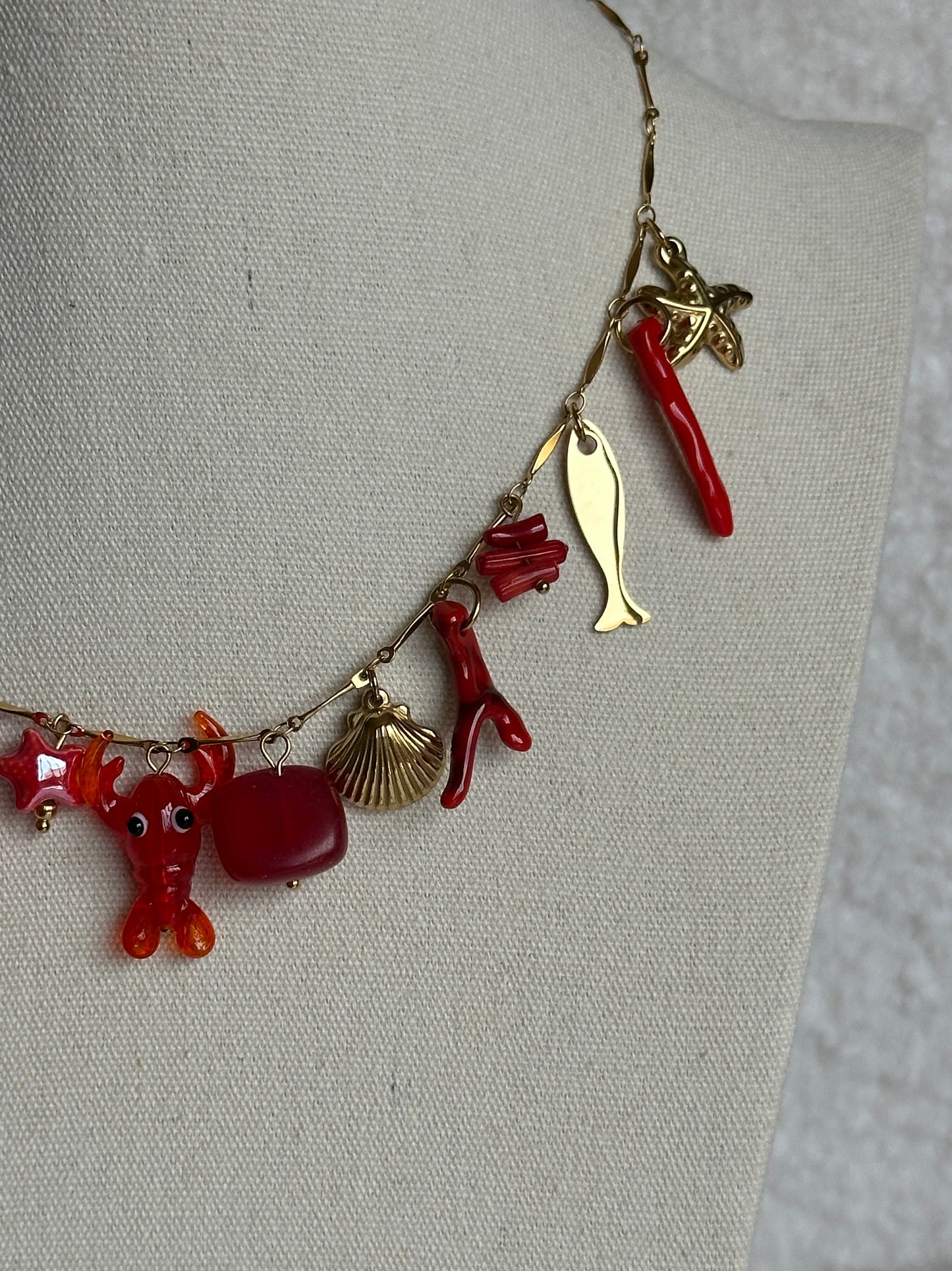 COLLAR CADENA CHARMS