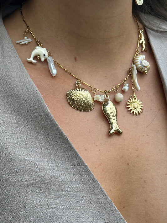 COLLAR CADENA CHARMS
