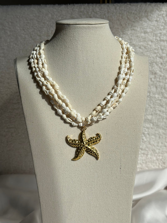 COLLAR CONCHAS ESTRELLA