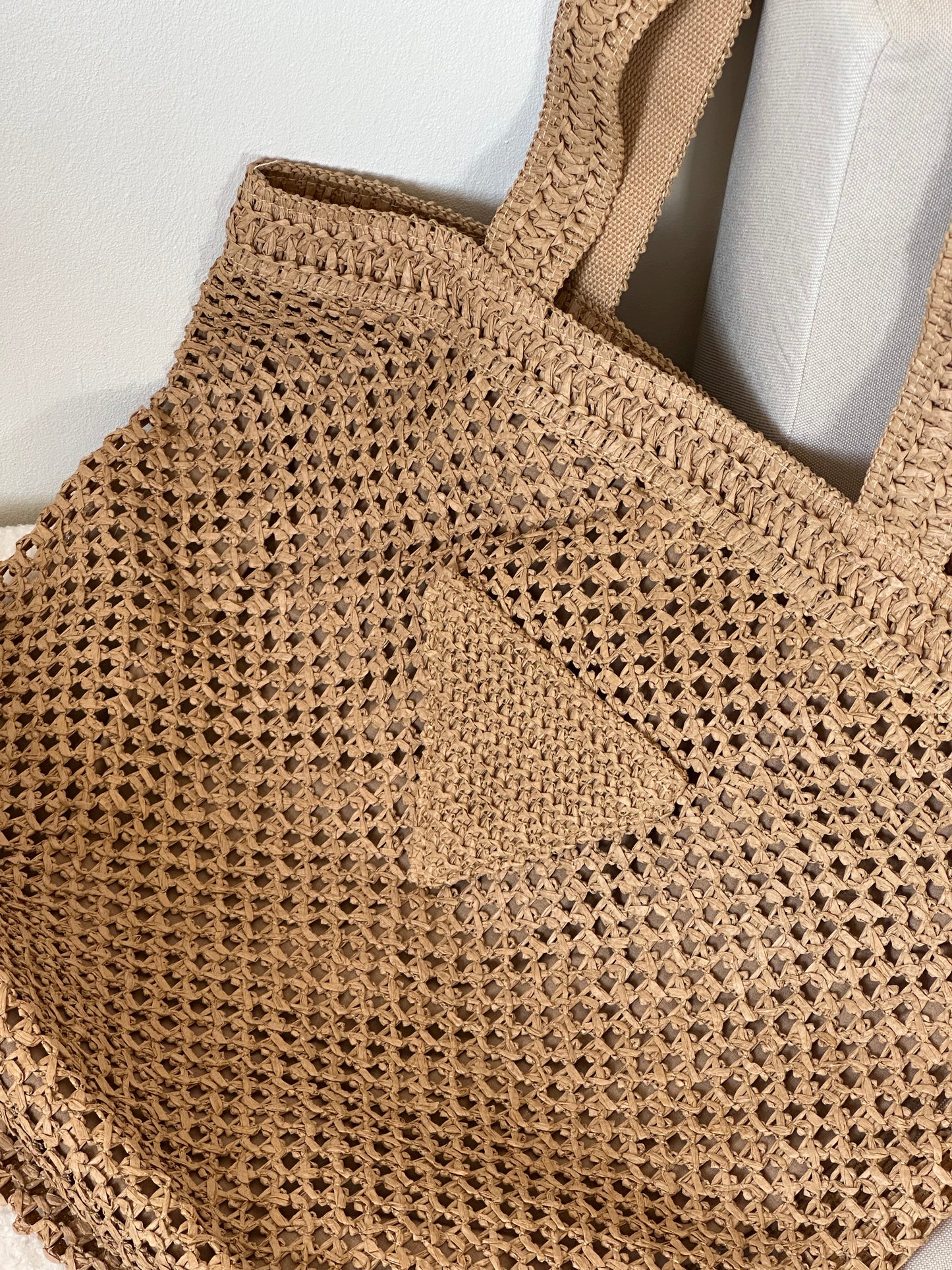 BOLSO PLAYA RAFIA