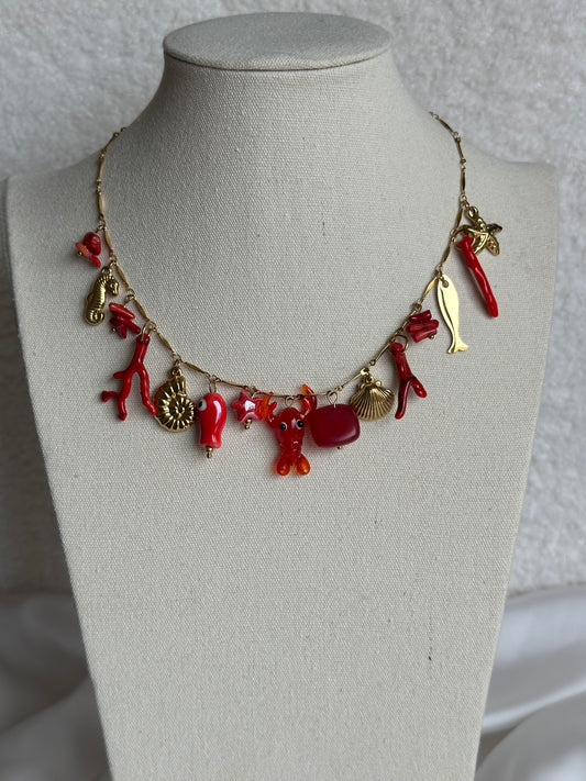 COLLAR CADENA CHARMS