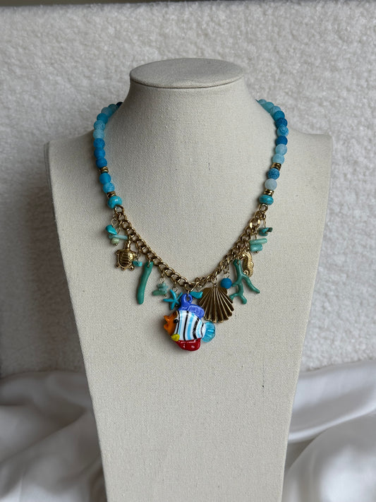 COLLAR AZUL PEZ
