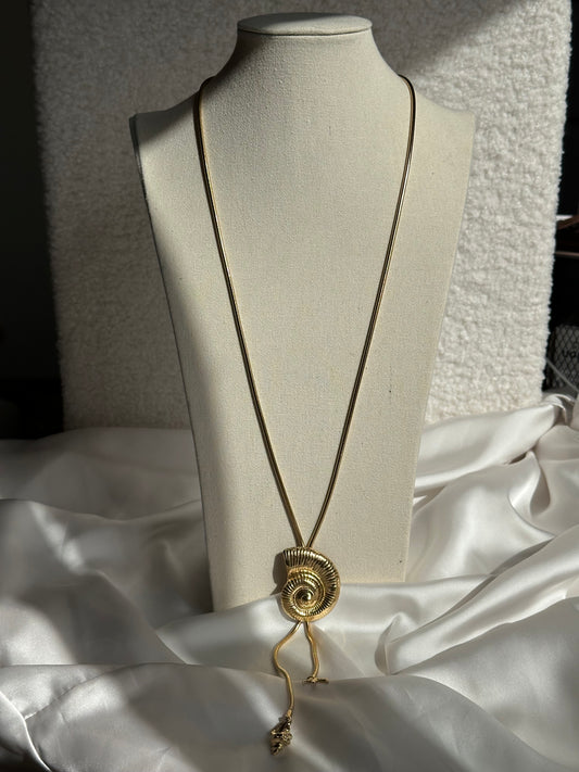 COLLAR LARGO CARACOLA
