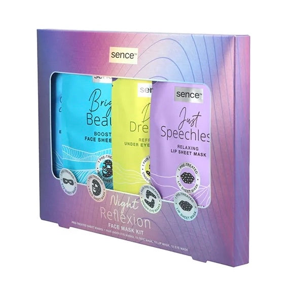 SENCE NIGHT REFLEXION FACE MASK KIT