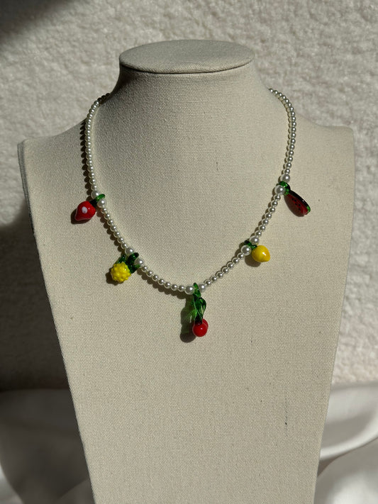 COLLAR PERLAS FRUTAS