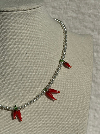 COLLAR PERLAS JALAPEÑOS