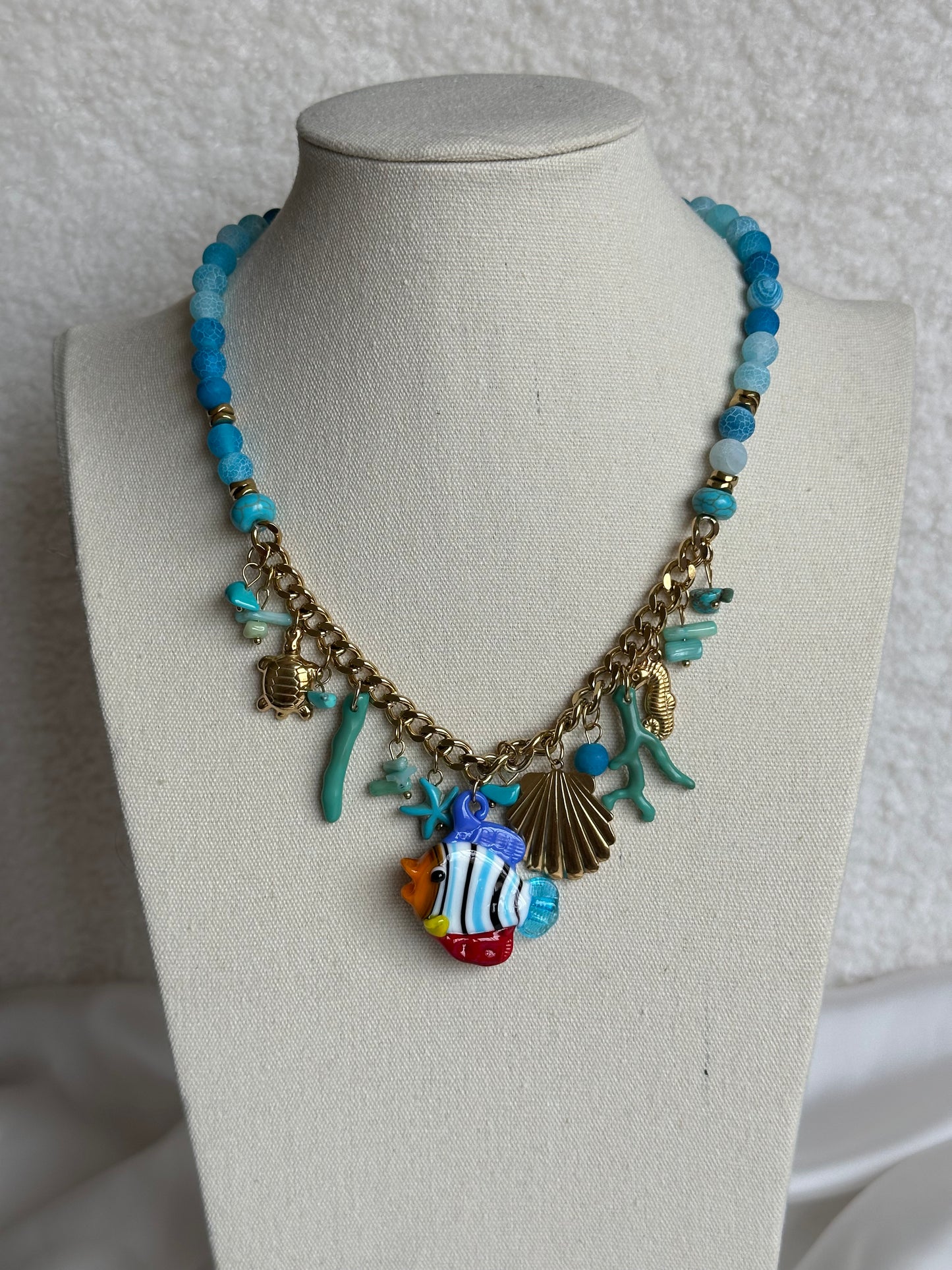 COLLAR AZUL PEZ
