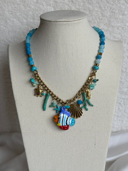 COLLAR AZUL PEZ