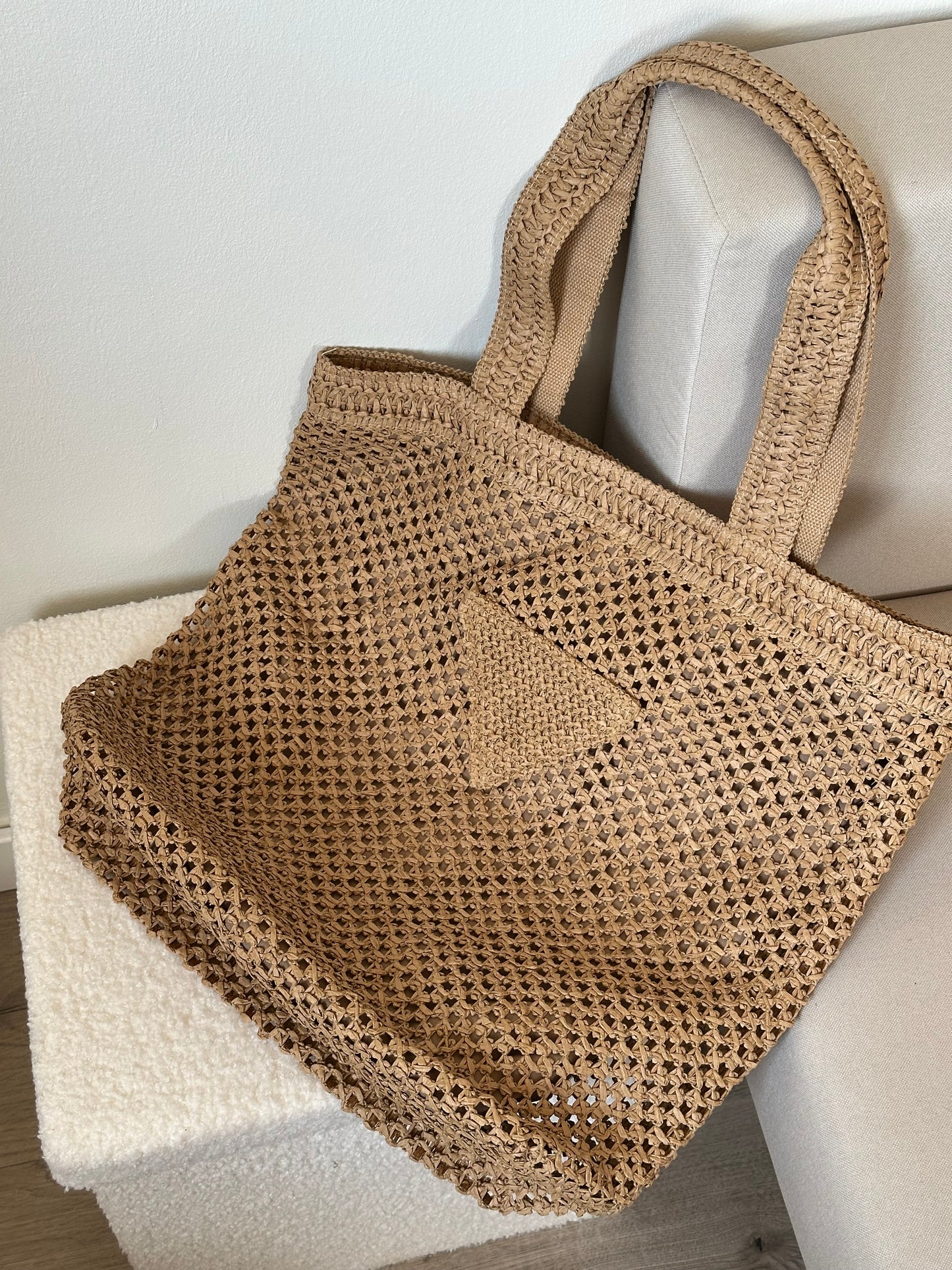 BOLSO PLAYA RAFIA