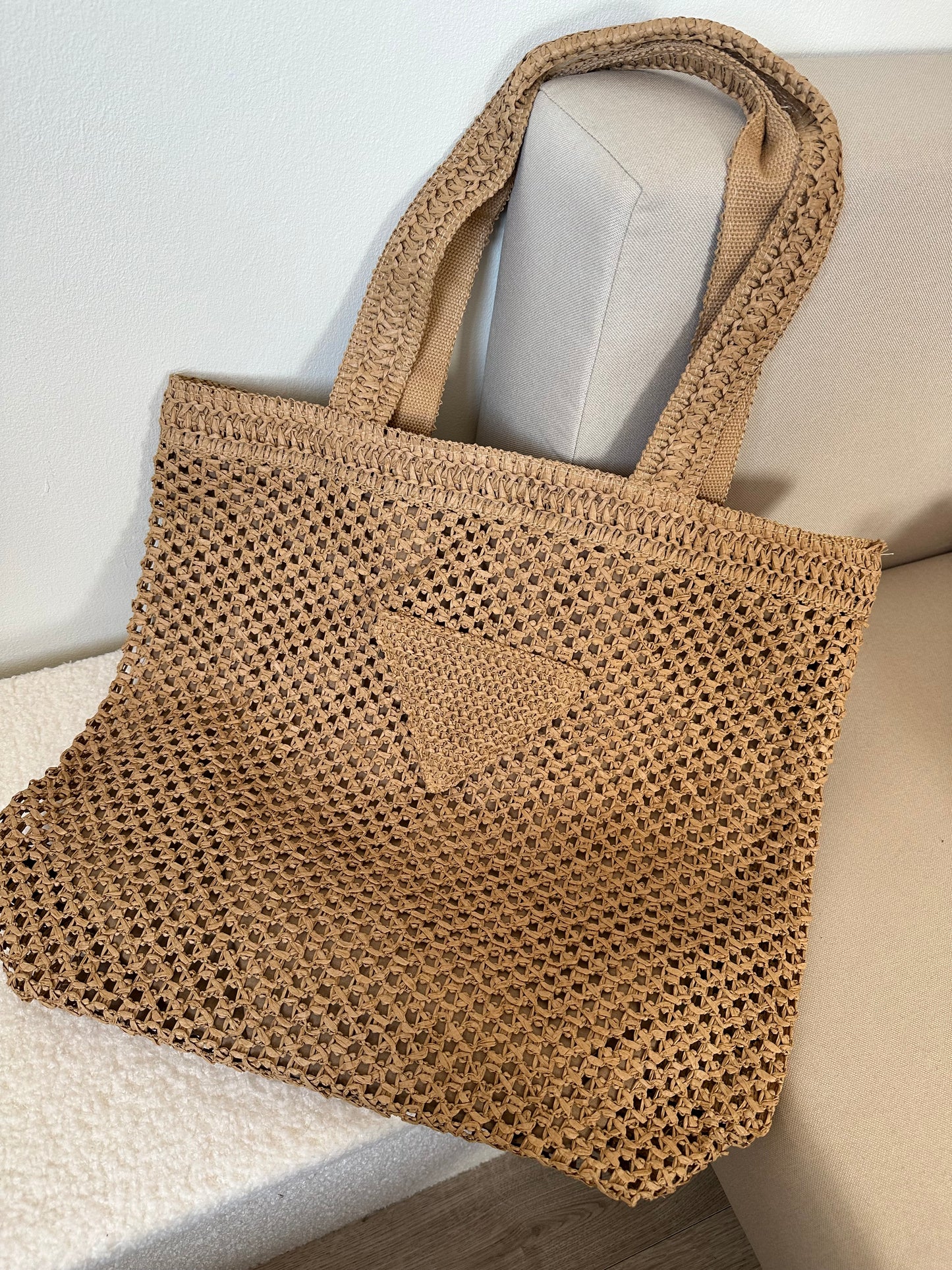 BOLSO PLAYA RAFIA