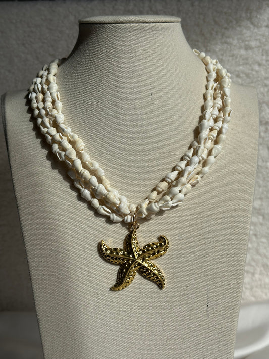 COLLAR CONCHAS ESTRELLA