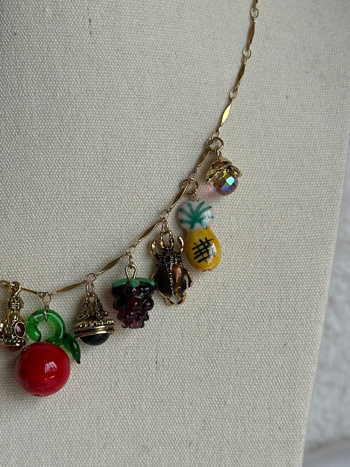 COLLAR CADENA CHARMS