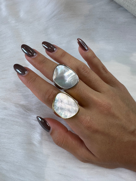 ANILLO PIEDRA NACARADA
