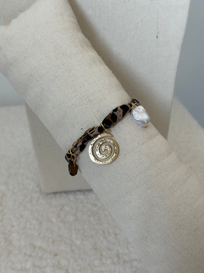 PULSERA ANIMAL PRINT CHARMS