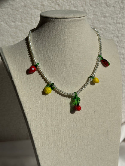 COLLAR PERLAS FRUTAS
