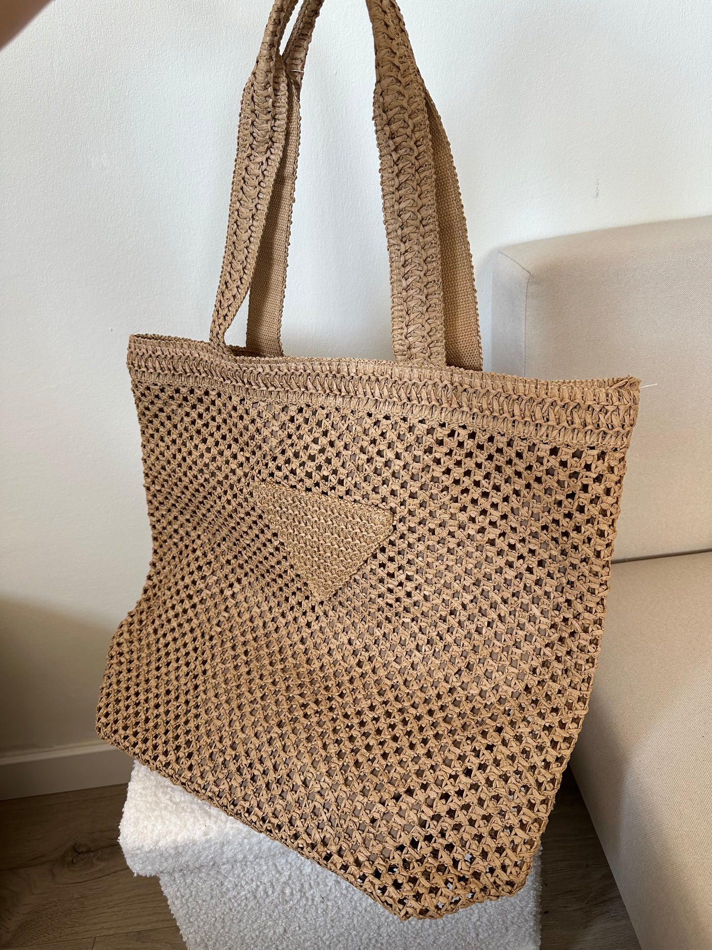 BOLSO PLAYA RAFIA