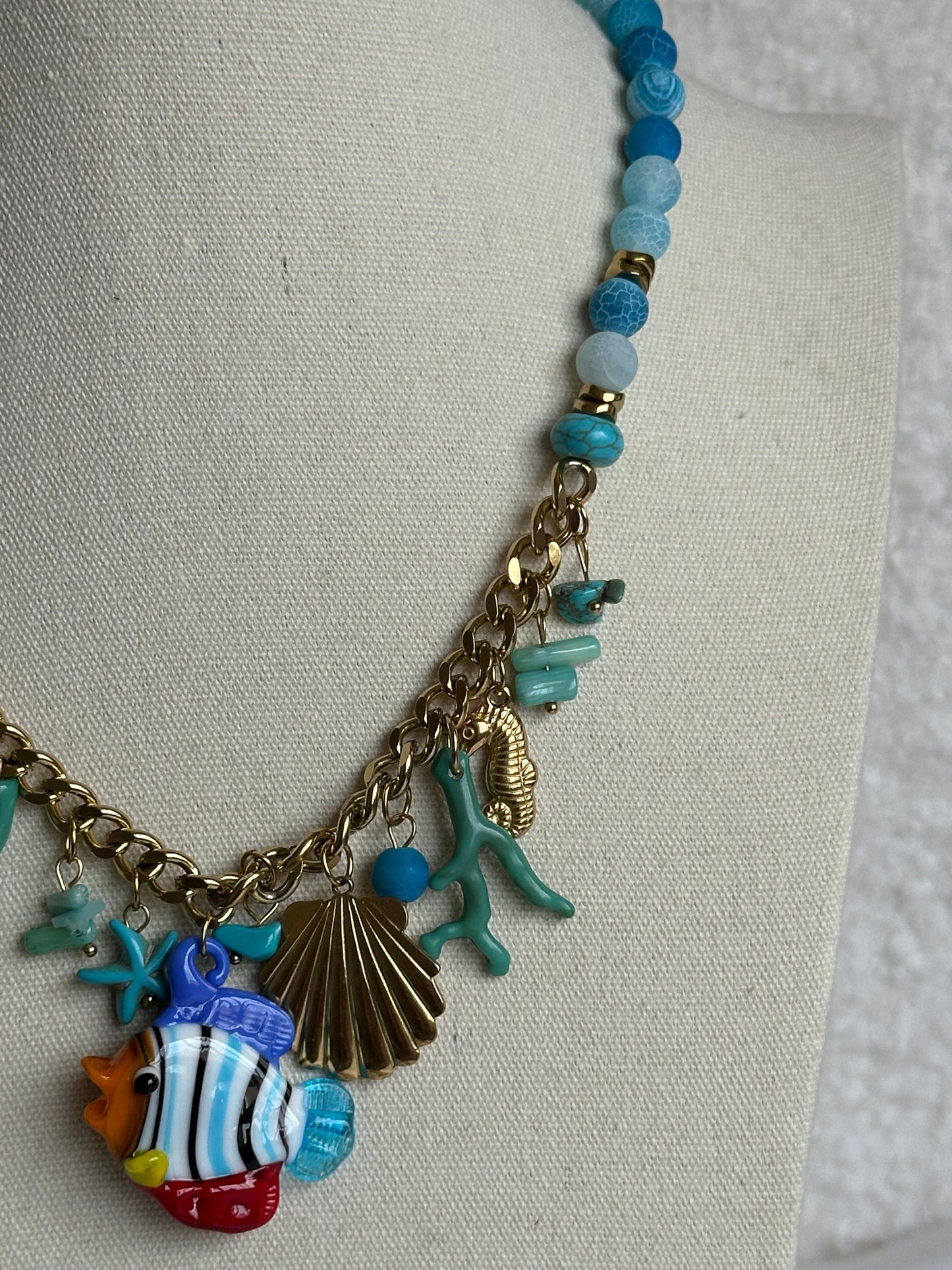 COLLAR AZUL PEZ