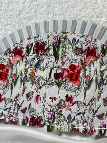 ABANICO ESTAMPADO FLORAL