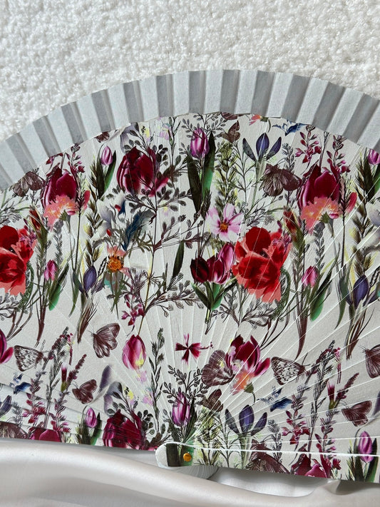 ABANICO ESTAMPADO FLORAL