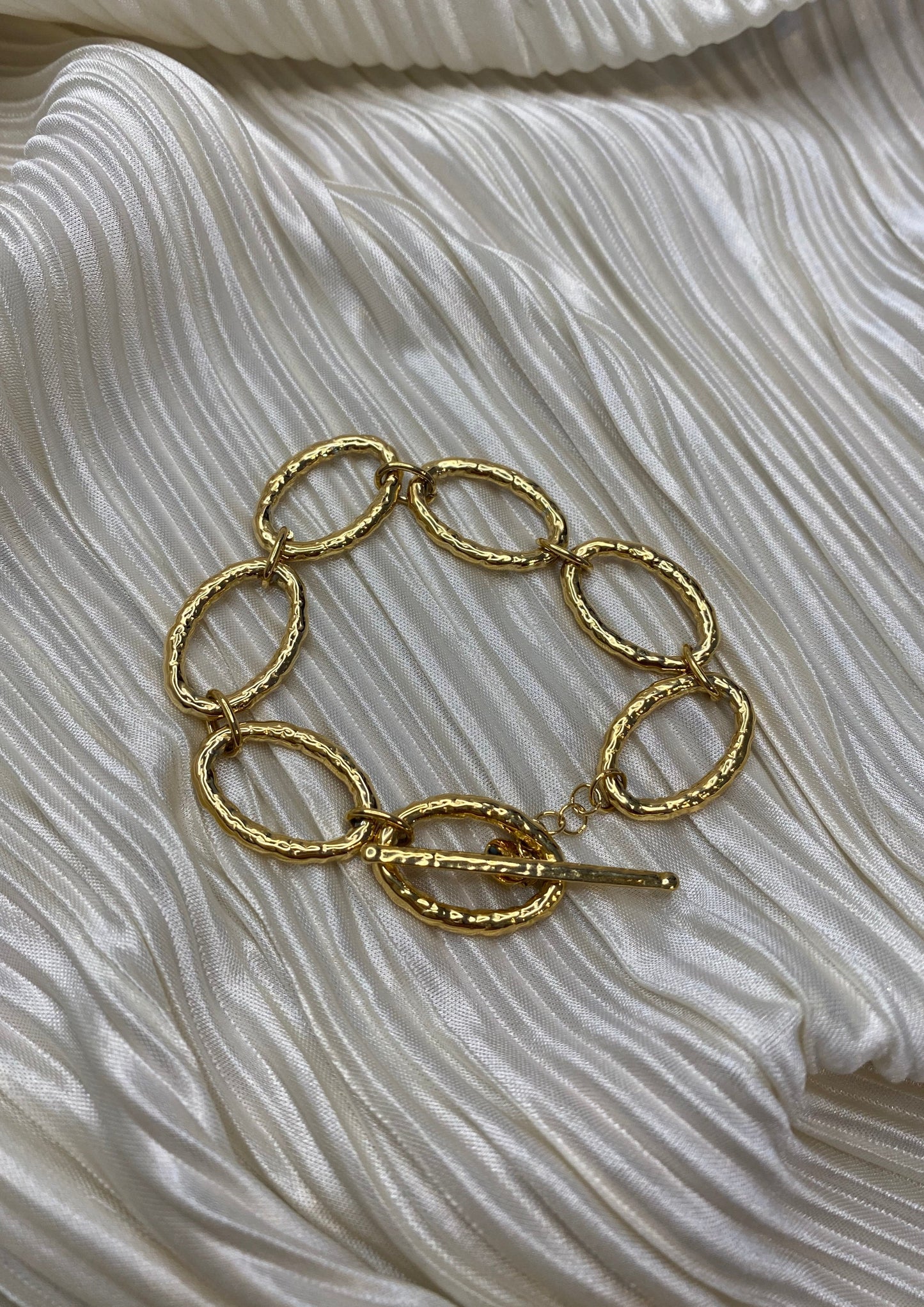 PULSERA ÓVALO IRREGULAR