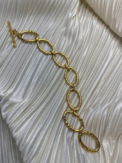 PULSERA ÓVALO IRREGULAR